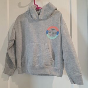 Kids Gray Hoodie with San Diego Graphic